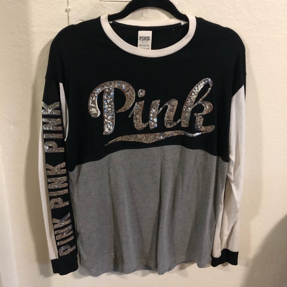 Pink - Victoria’s Secret sequence long sleeve